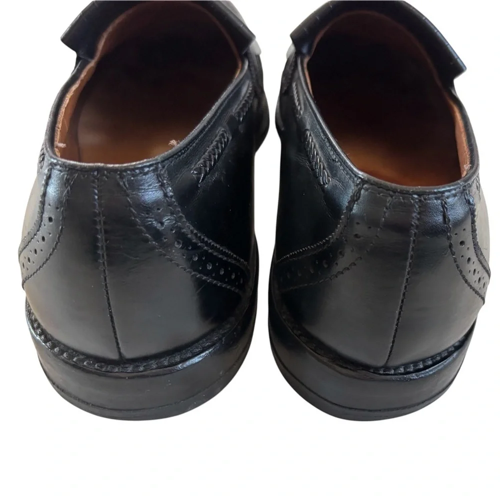 Allen Edmonds Bradenton Black Leather Tassel Loafers Men’s 10 C